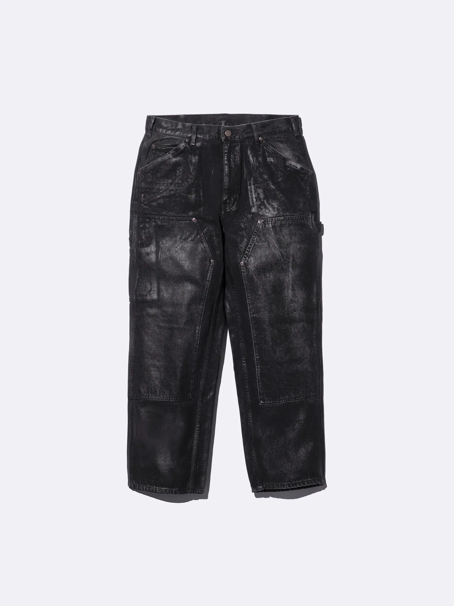 Брюки Supreme x MM6 Maison Margiela Foil Double Knee Painter — изображение 1 из 7, черный