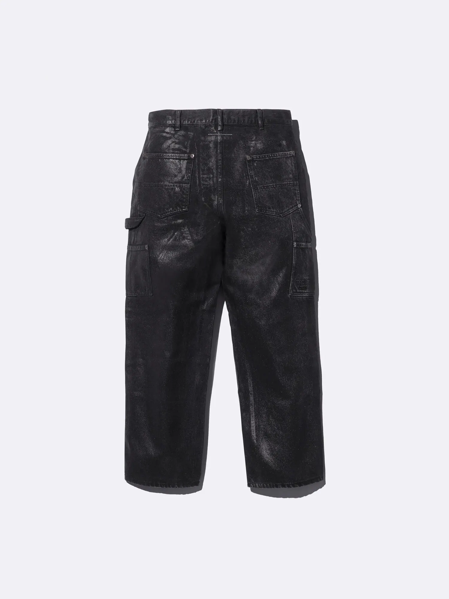 Брюки Supreme x MM6 Maison Margiela Foil Double Knee Painter — изображение 2 из 7, черный