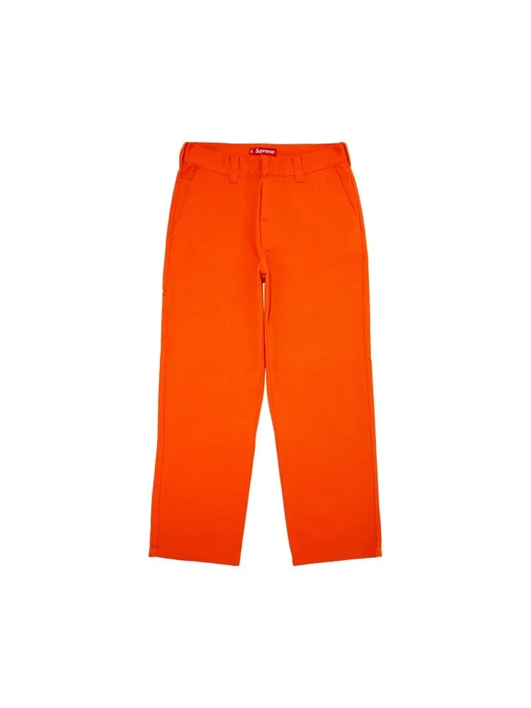 Брюки Supreme x Toy Machine Work Pant — изображение 1 из 3, оранжевый