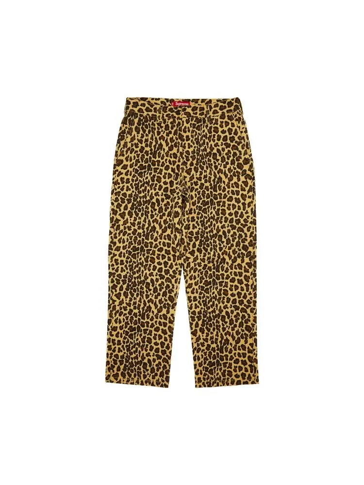 Брюки Supreme x Toy Machine Work Pant — изображение 1 из 3, бежевый