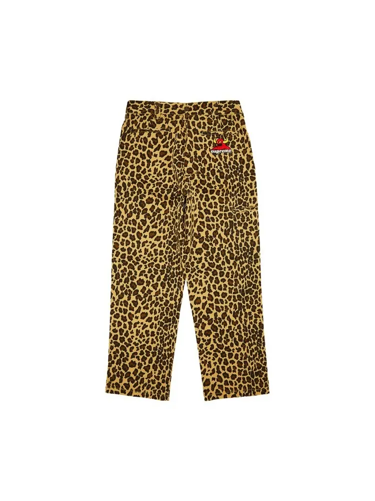 Брюки Supreme x Toy Machine Work Pant — изображение 2 из 3, бежевый
