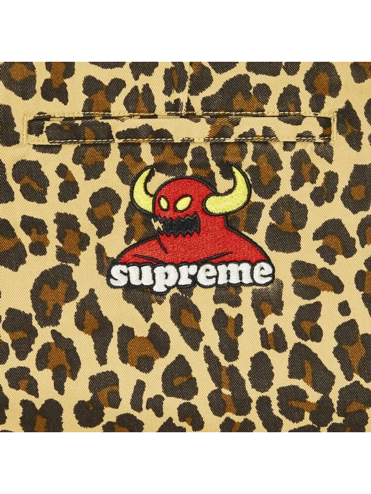Брюки Supreme x Toy Machine Work Pant — изображение 3 из 3, бежевый