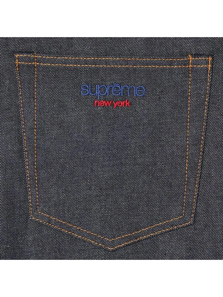 Джинсы Supreme Rigid Baggy Selvedge Jean — изображение 3 из 3, синий