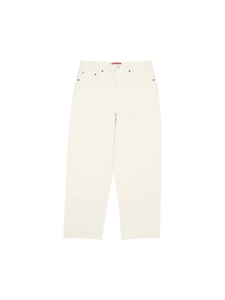 Джинсы Supreme Baggy Jean — изображение 1 из 3, бежевый