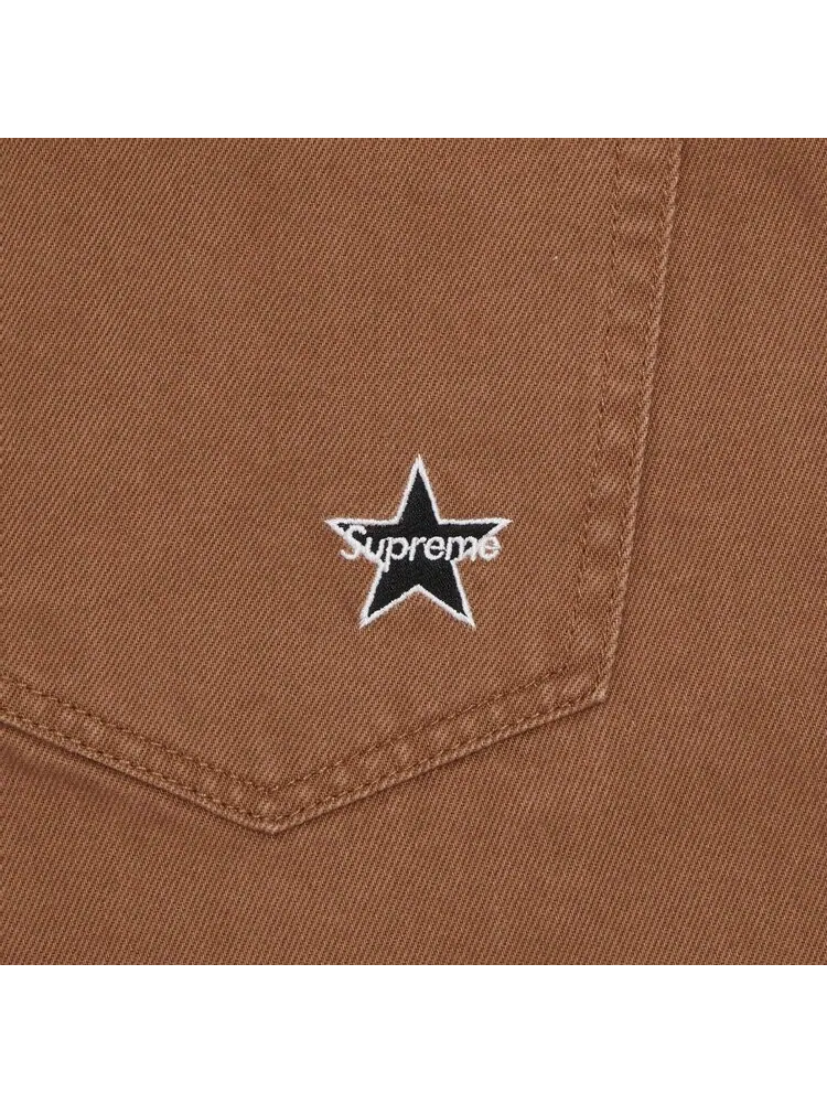 Джинсы Supreme Regular Jean — изображение 3 из 3, коричневый