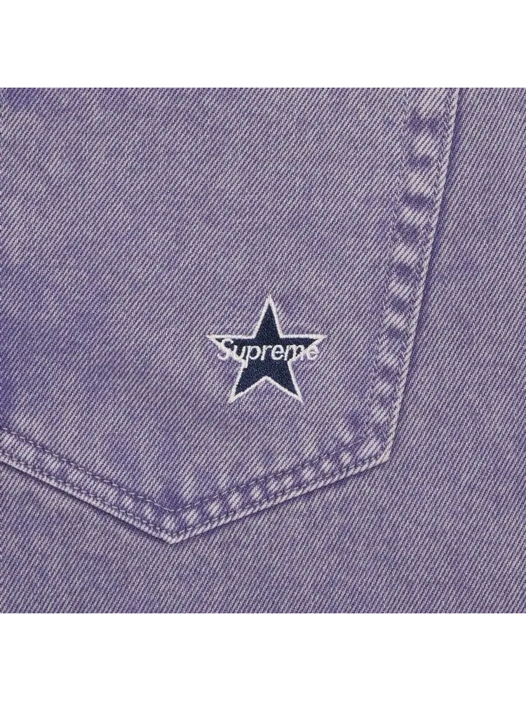 Джинсы Supreme Regular Jean — изображение 3 из 3, фиолетовый