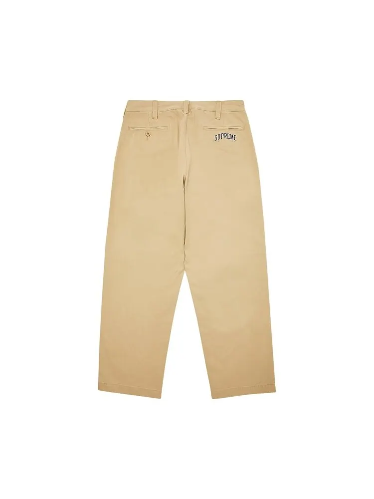 Брюки Supreme Chino Pant — изображение 2 из 3, бежевый