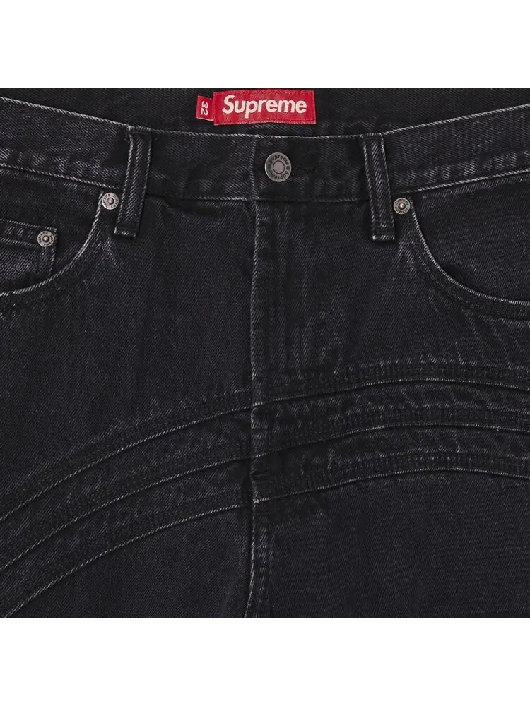 Джинсы Supreme S Logo Loose Fit Jean — изображение 3 из 3, черный