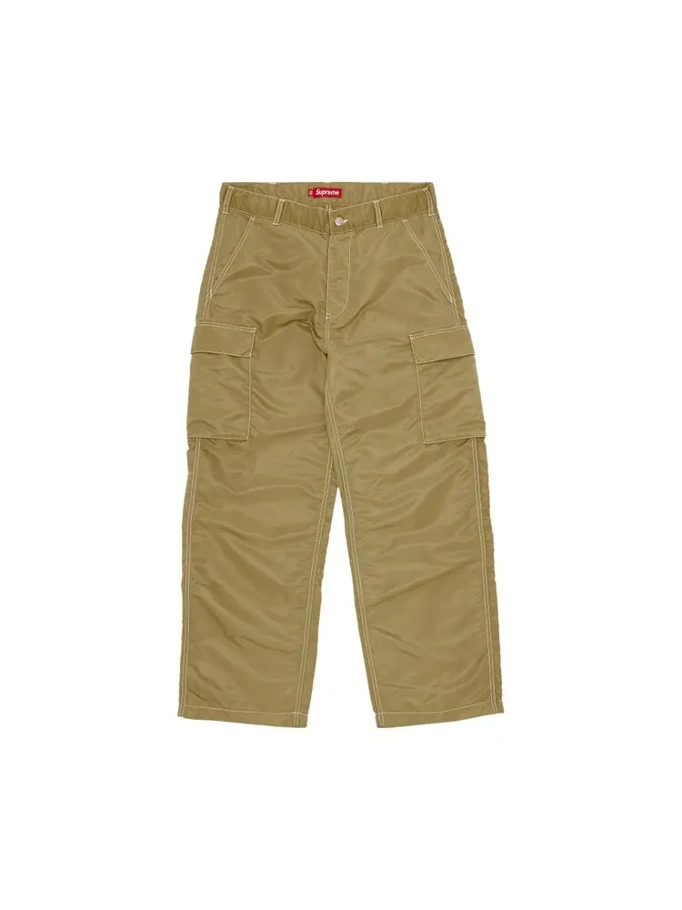 Брюки Supreme Nylon Cargo Pant — изображение 1 из 3, бежевый