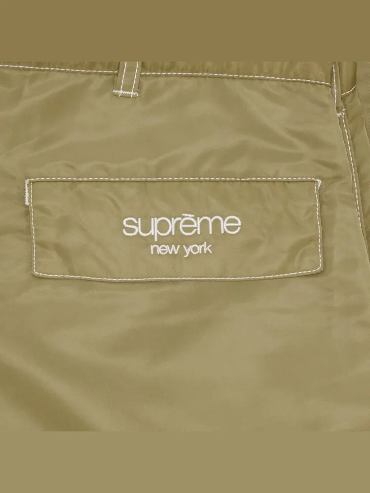 Брюки Supreme Nylon Cargo Pant — изображение 3 из 3, бежевый