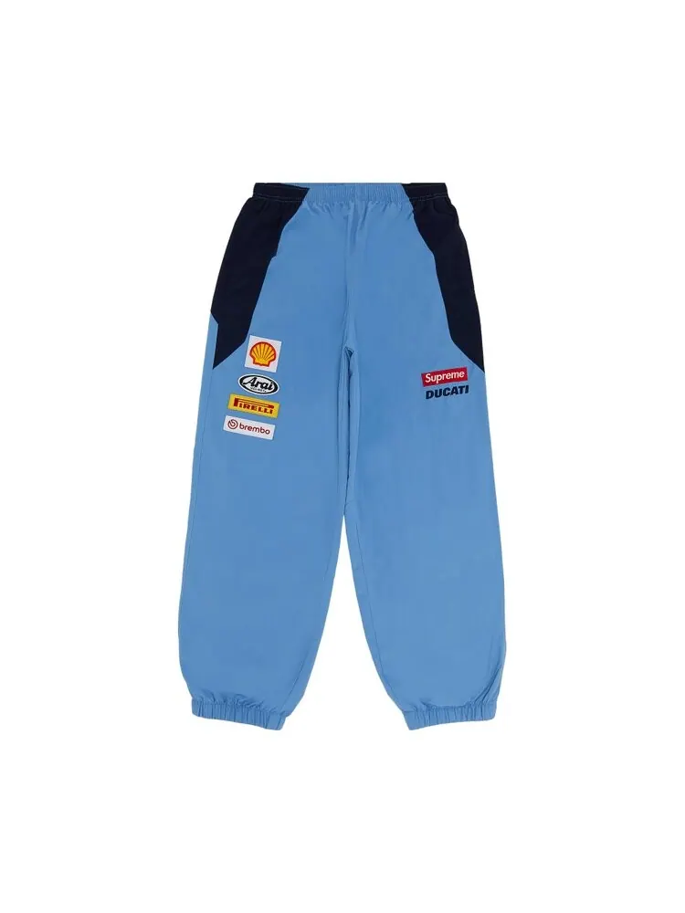 Спортивные брюки Supreme x Ducati Track Pant — изображение 1 из 3, синий