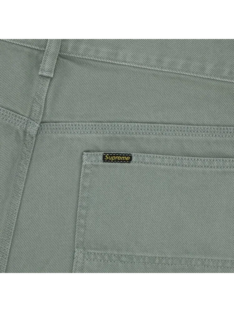 Брюки Supreme Denim Painter Pant — изображение 3 из 3, зеленый