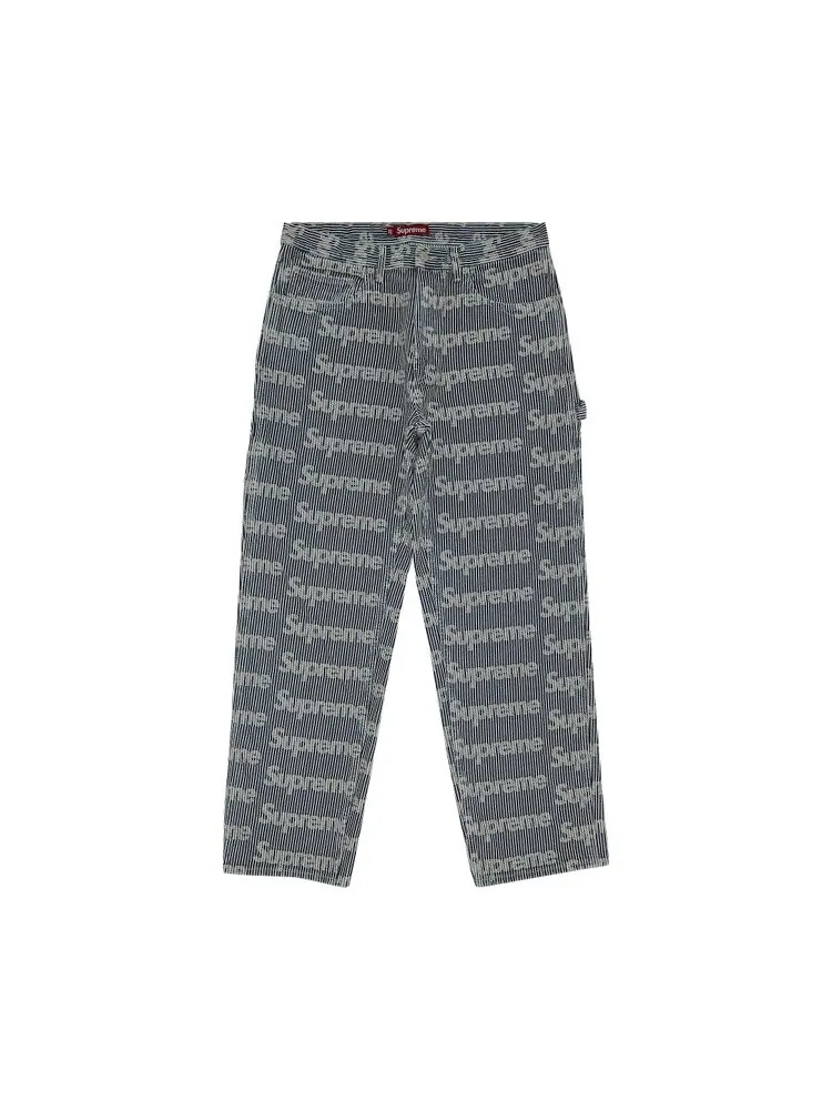 Брюки Supreme Denim Painter Pant — изображение 1 из 3, синий