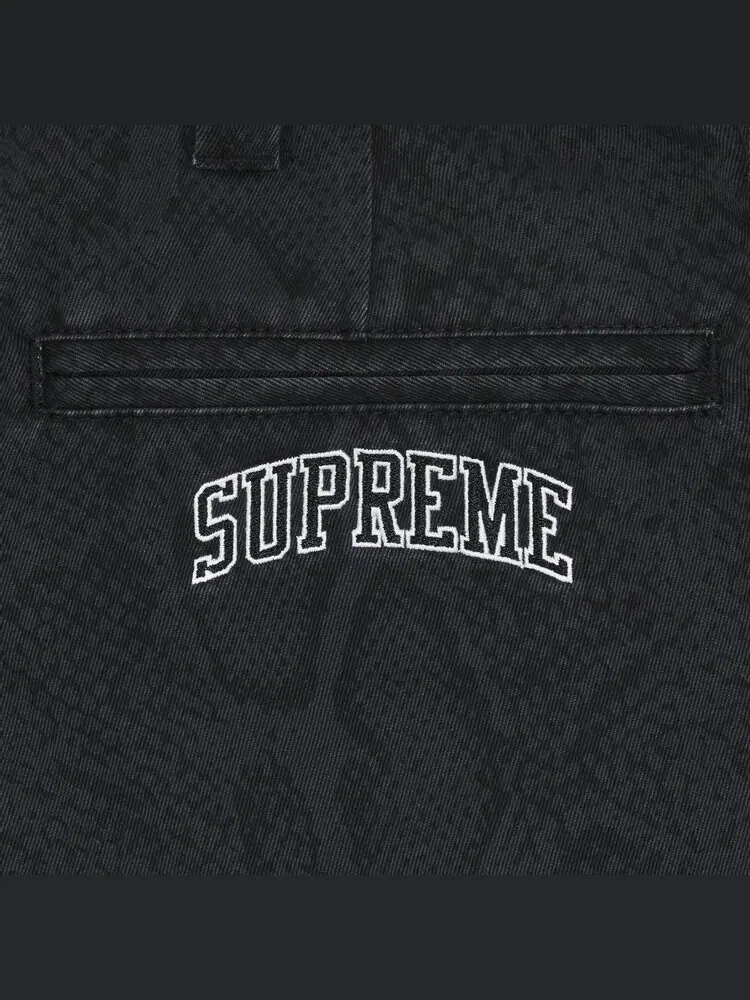 Брюки Supreme Snake Print Chino Pant — изображение 3 из 3, серый