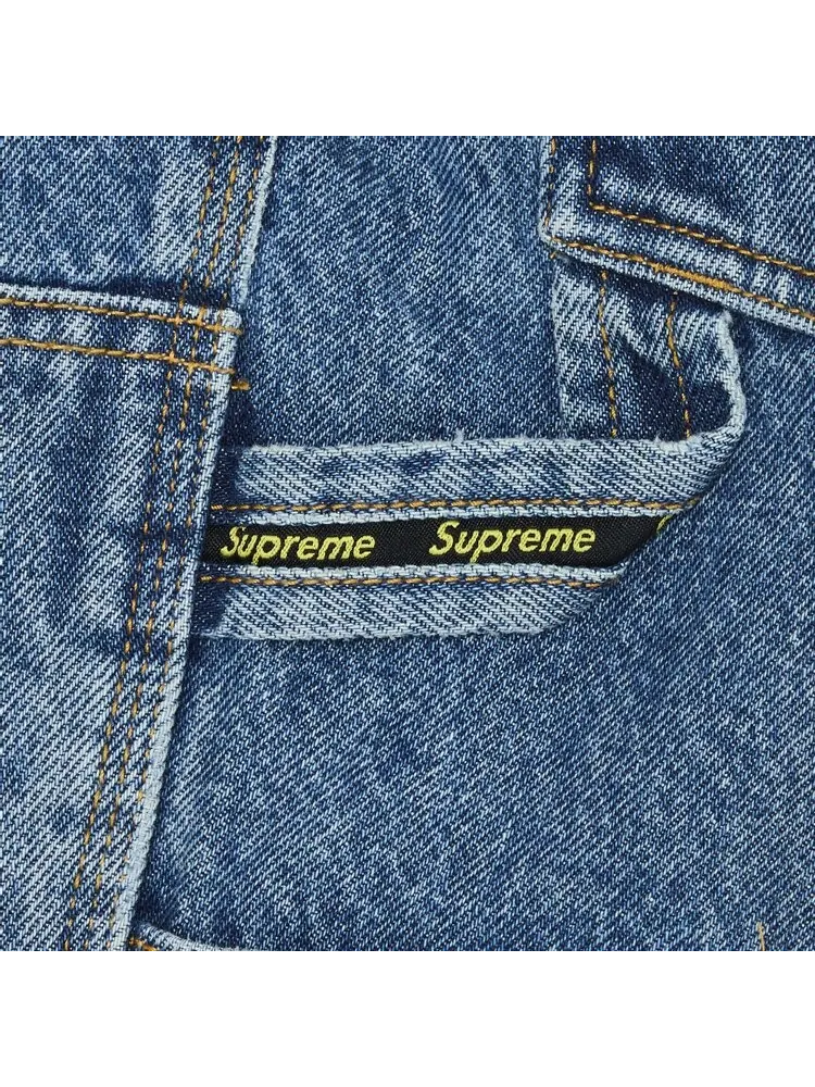 Брюки Supreme Double Knee Painter Pant — изображение 3 из 3, синий