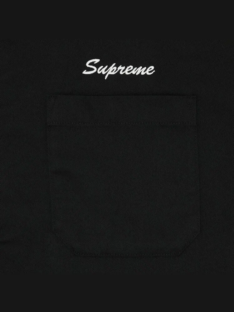 Рубашка Supreme Margaret Keane Teardrop Short-Sleeve Work Shirt — изображение 3 из 3, черный