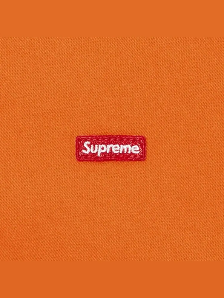 Рубашка Supreme Small Box 'Bright Orange' — изображение 2 из 2, оранжевый