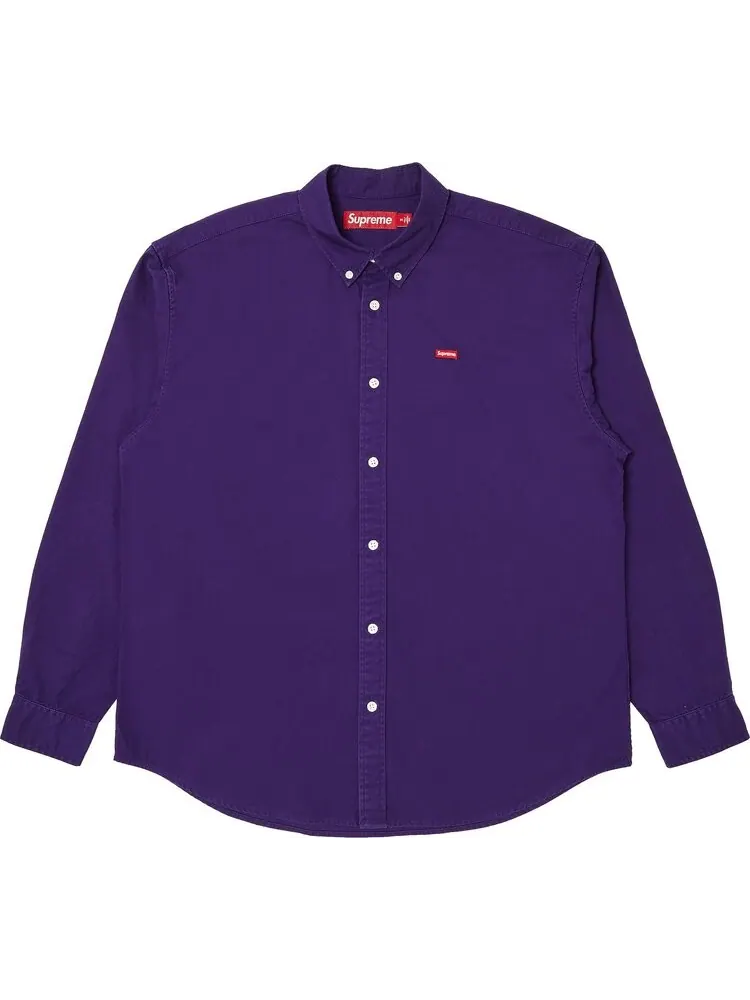 Рубашка Supreme Small Box 'Purple' — изображение 1 из 2, фиолетовый