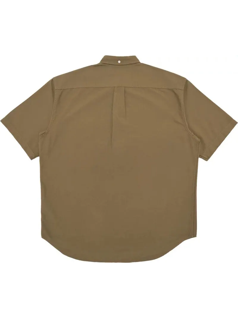 Рубашка Supreme Loose Fit Short-Sleeve Oxford — изображение 2 из 2, оливковый
