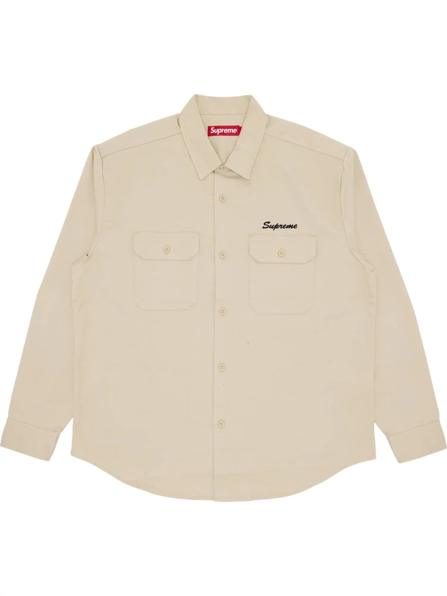 Рубашка Supreme Our Lady Work — изображение 1 из 3, бежевый