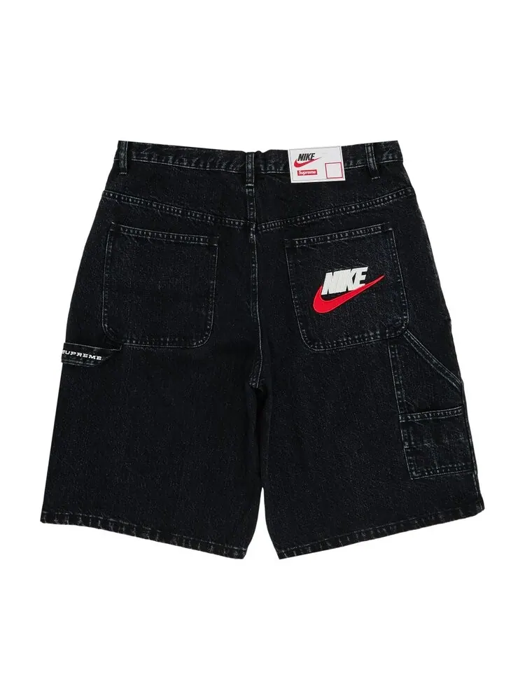 Шорты Supreme x Nike Denim Short — изображение 2 из 3, черный