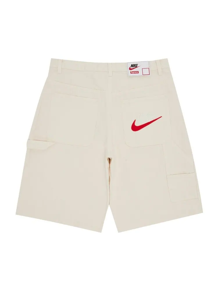 Шорты Supreme x Nike Denim Short — изображение 2 из 3, бежевый
