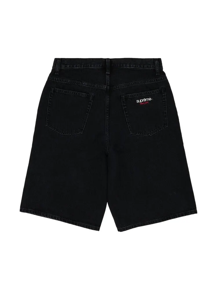 Шорты Supreme Baggy Denim Short — изображение 2 из 3, черный