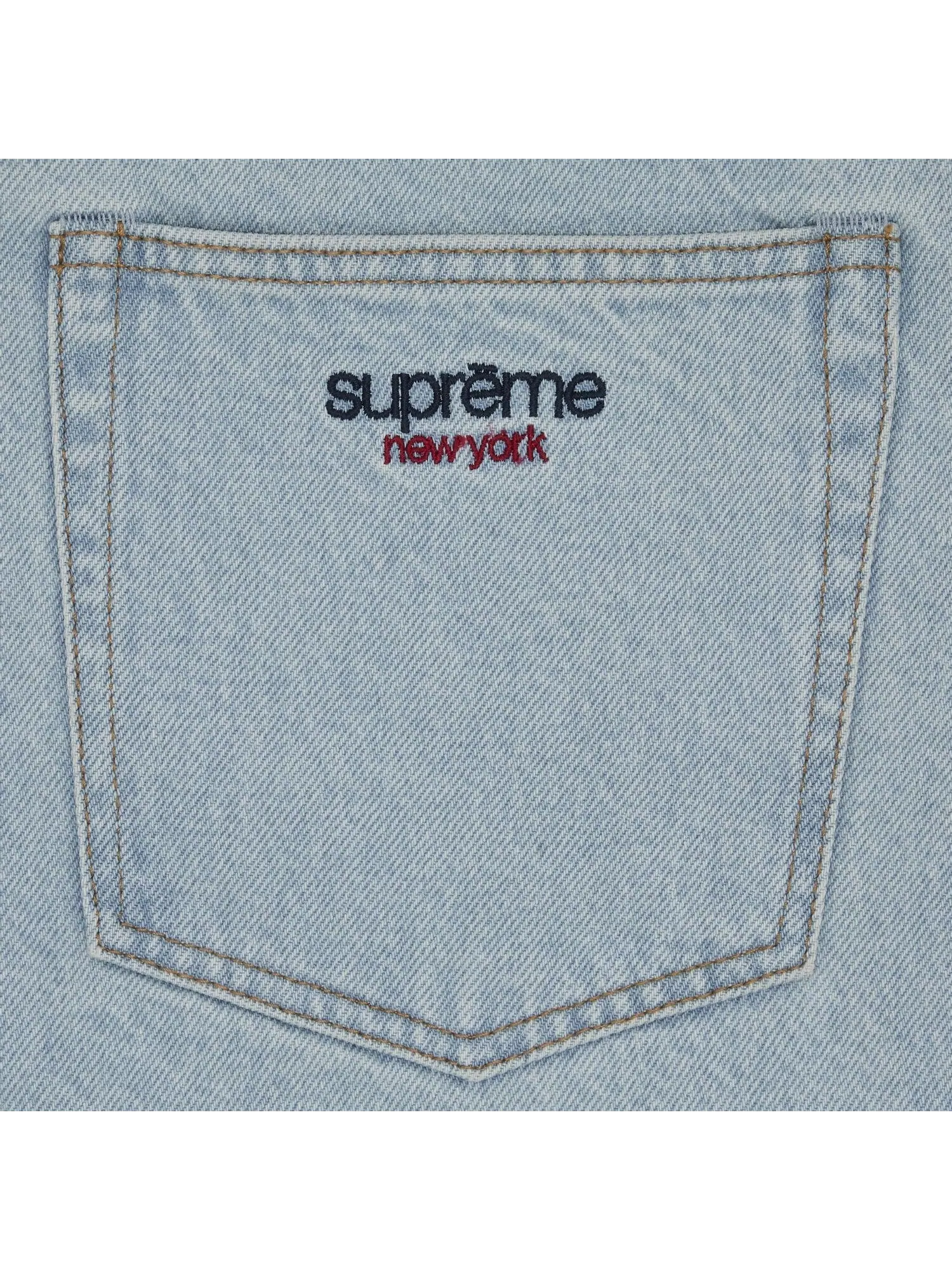 Шорты Supreme Baggy Denim — изображение 3 из 3, синий