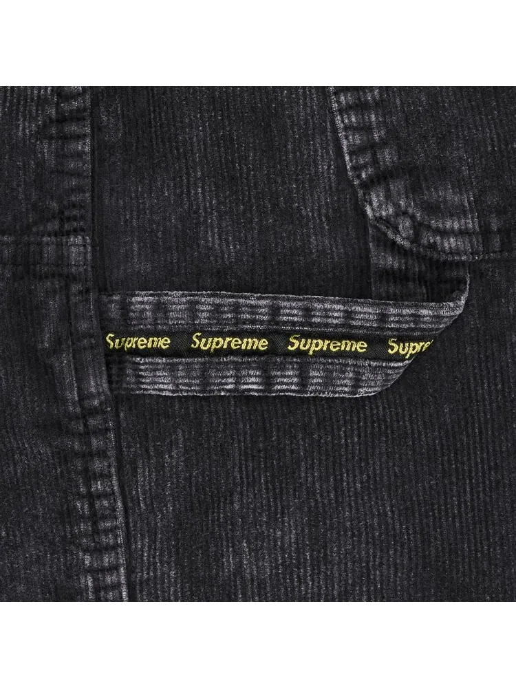 Шорты Supreme Washed Corduroy Double Knee Painter Short — изображение 3 из 3, черный