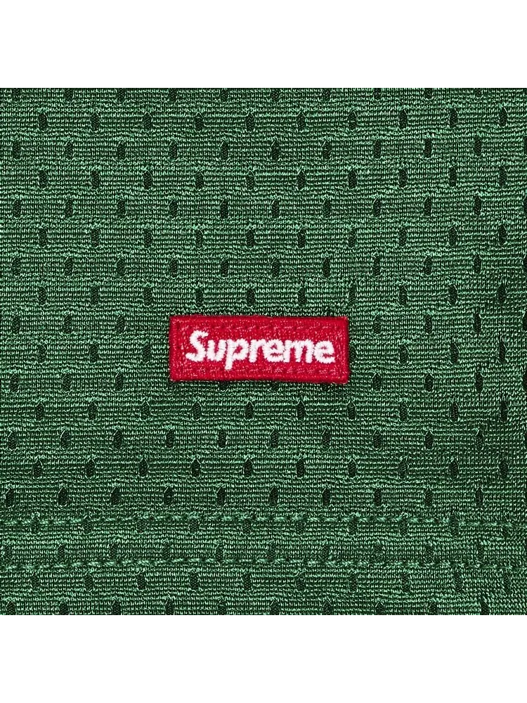 Шорты Supreme Small Box Baggy Mesh Short — изображение 3 из 3, зеленый