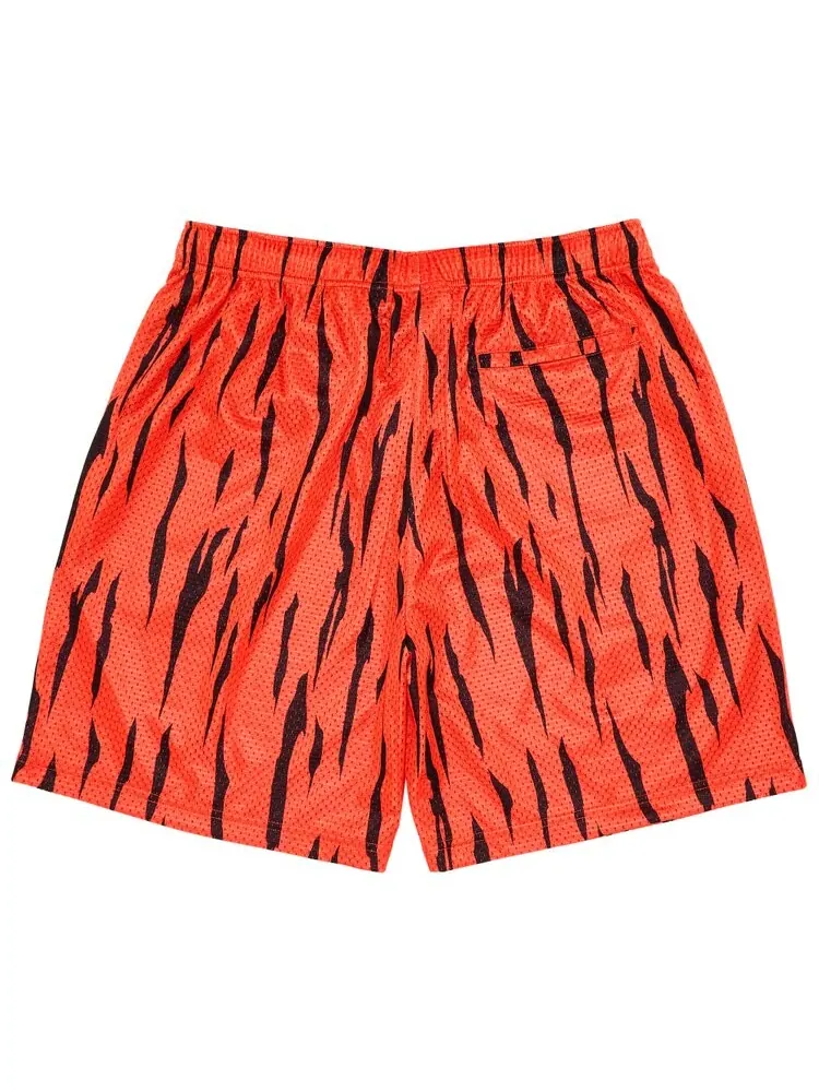 Шорты Supreme Small Box Baggy Mesh Short — изображение 2 из 3, оранжевый