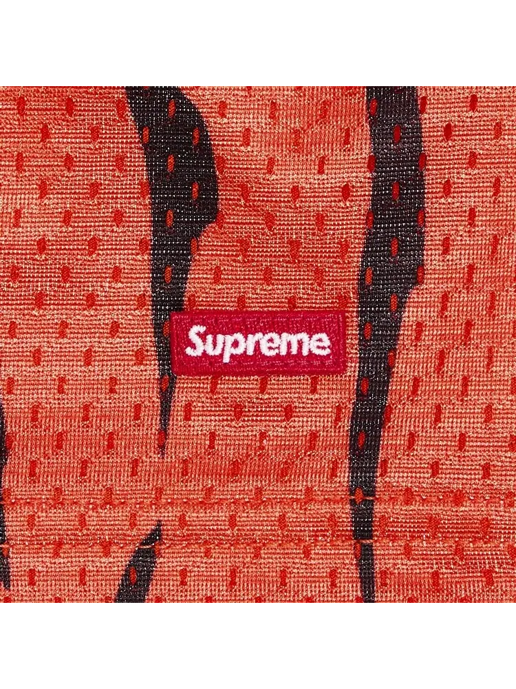 Шорты Supreme Small Box Baggy Mesh Short — изображение 3 из 3, оранжевый