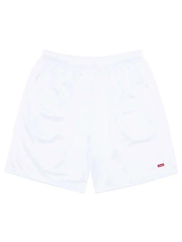 Шорты Supreme Small Box Baggy Mesh Short — изображение 1 из 3, белый