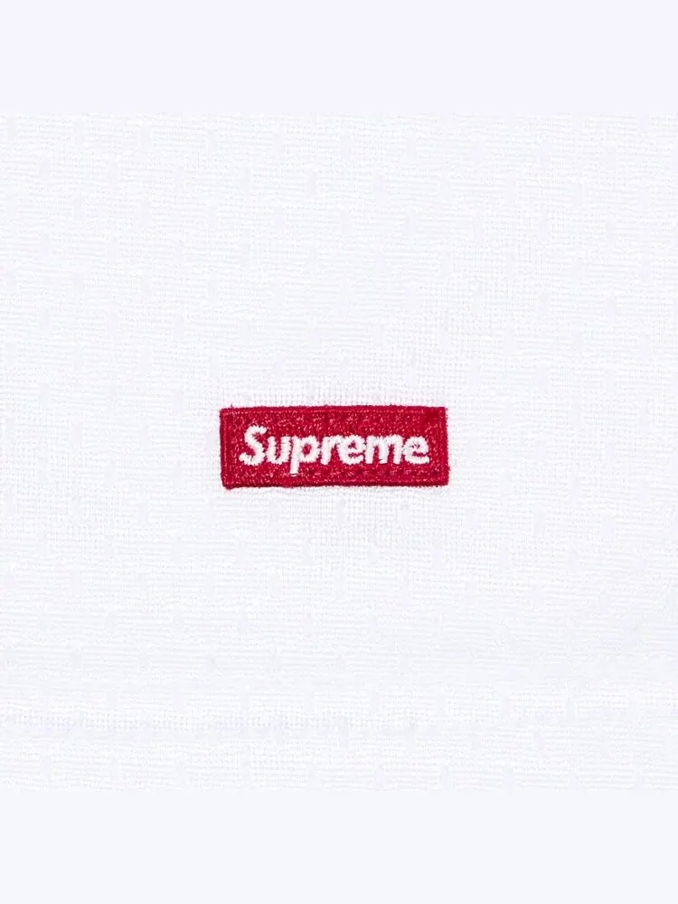 Шорты Supreme Small Box Baggy Mesh Short — изображение 3 из 3, белый
