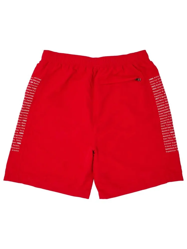 Шорты Supreme x The North Face Nylon Short — изображение 2 из 3, красный