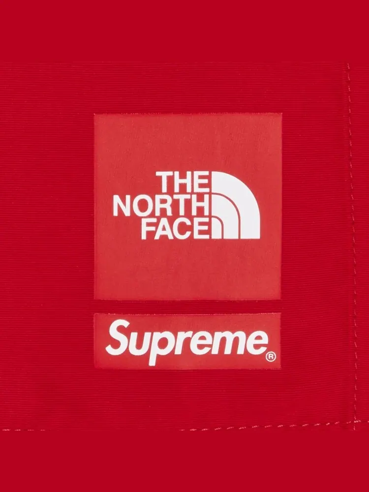 Шорты Supreme x The North Face Nylon Short — изображение 3 из 3, красный