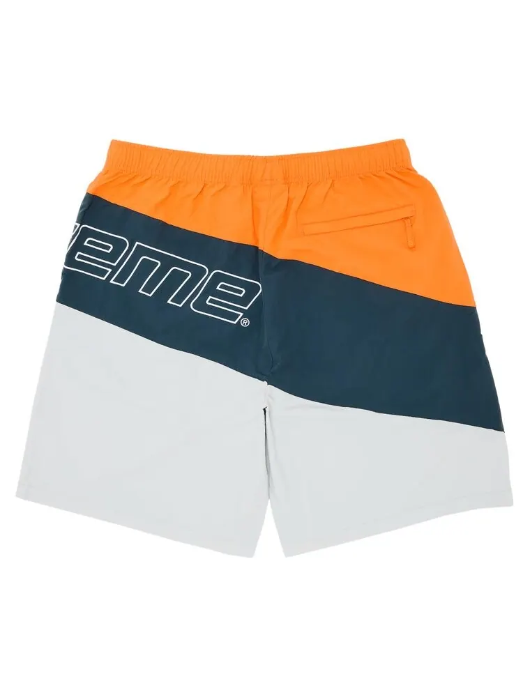 Шорты Supreme Curve Nylon Short — изображение 2 из 3, серый