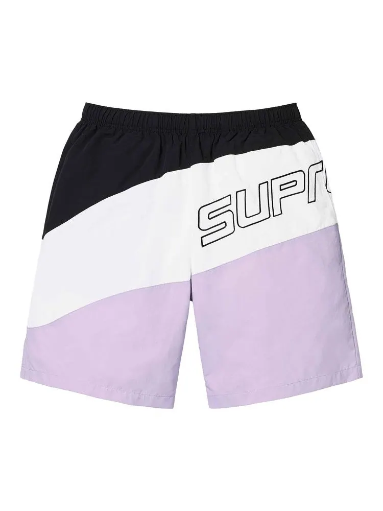 Шорты Supreme Curve Nylon Short — изображение 1 из 2, светлый фиолетовый