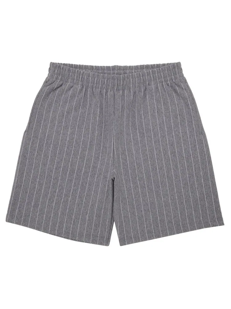 Шорты Supreme Pinstripe Sweatshort — изображение 1 из 3, серый