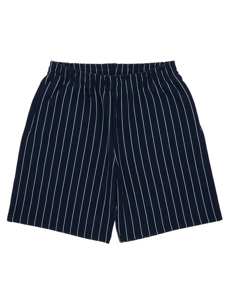 Шорты Supreme Pinstripe Sweatshort — изображение 1 из 3, синий