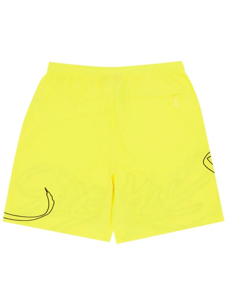 Шорты Supreme Tag Water Short — изображение 2 из 3, желтый