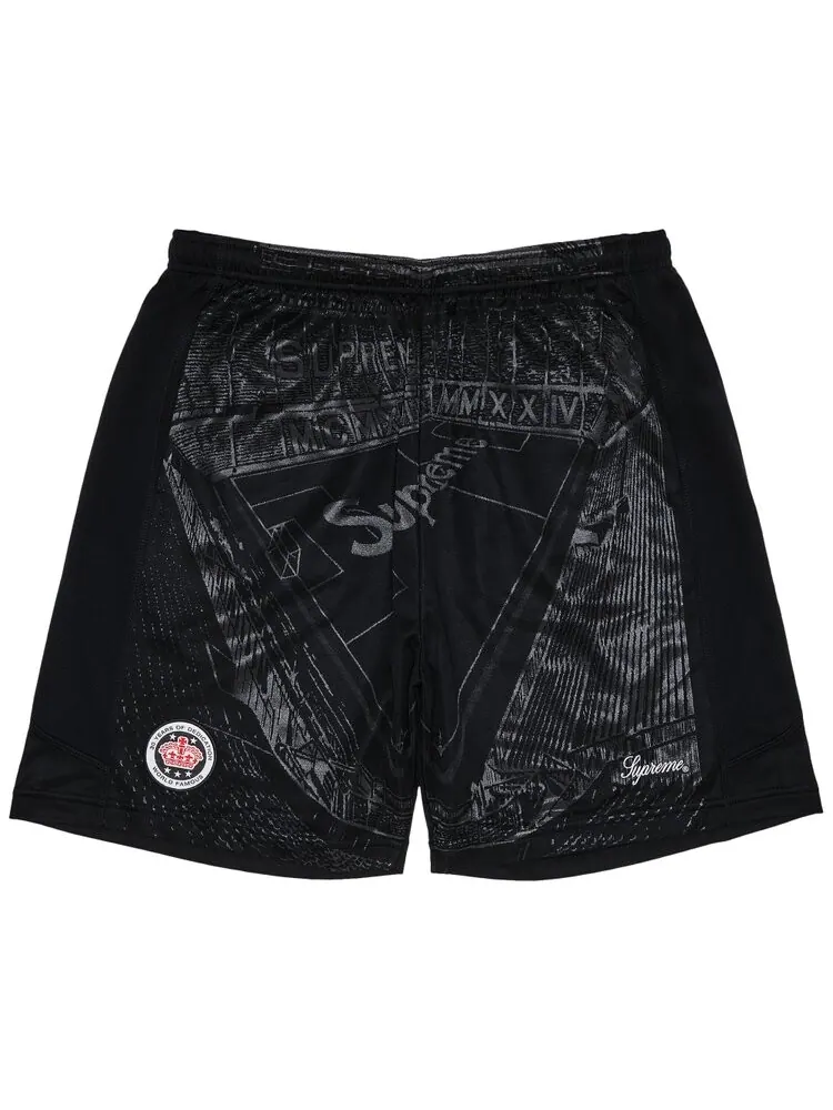 Шорты Supreme Jacquard Soccer Short — изображение 1 из 3, черный
