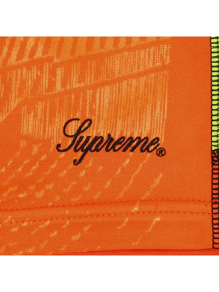 Шорты Supreme Jacquard Soccer Short — изображение 3 из 3, оранжевый