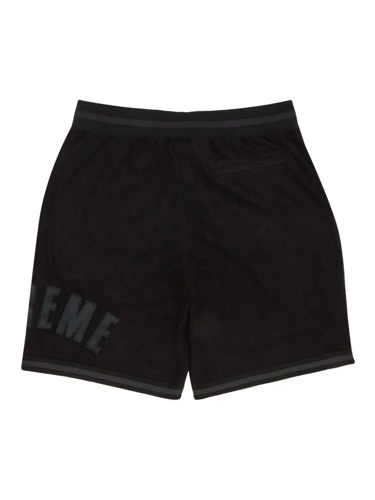 Шорты Supreme Ultrasuede Mesh Short — изображение 2 из 3, черный