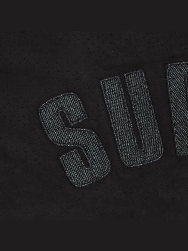 Шорты Supreme Ultrasuede Mesh Short — изображение 3 из 3, черный
