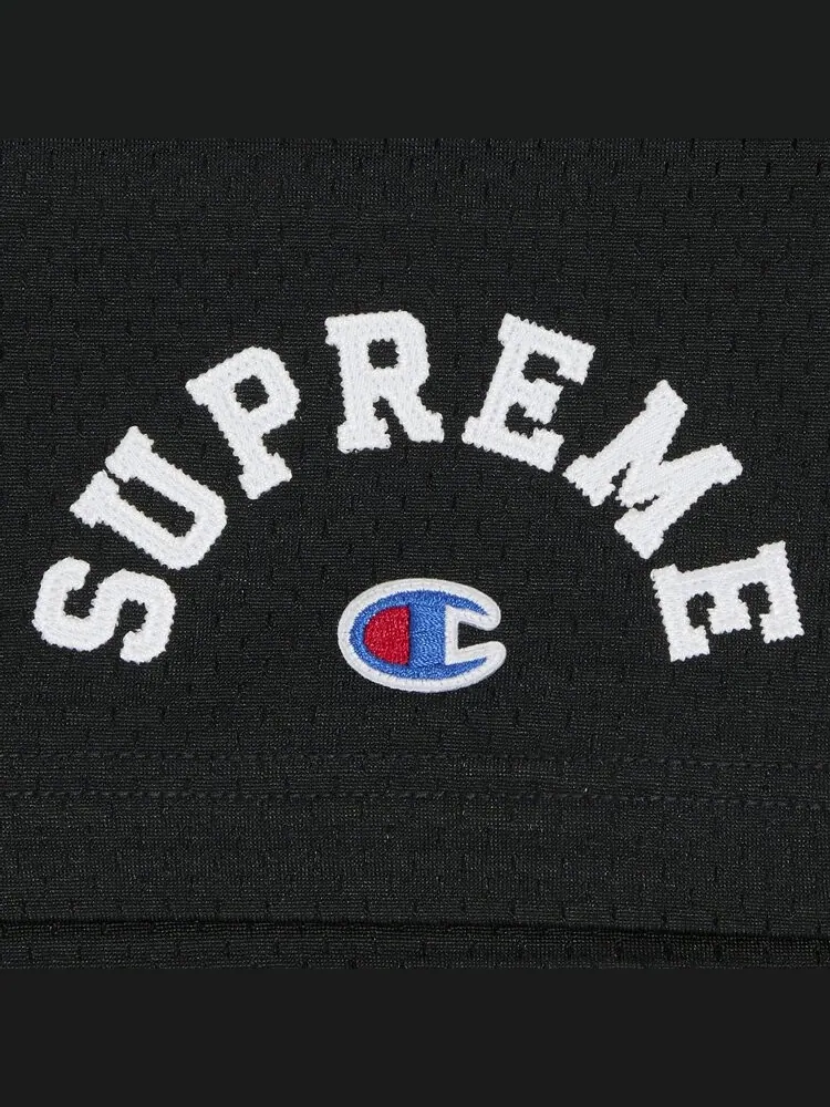 Шорты Supreme x Champion Mesh Short — изображение 3 из 3, черный