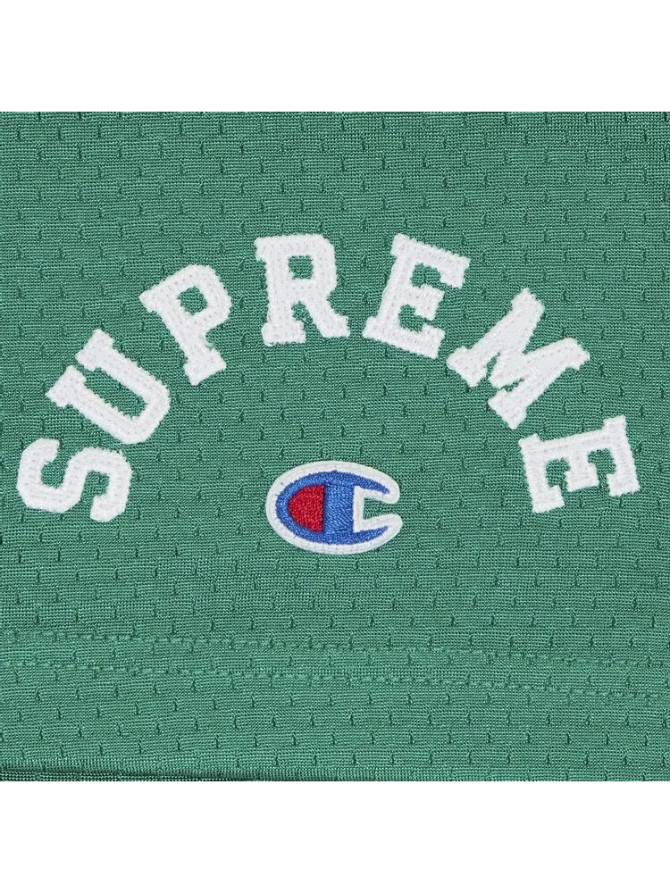 Шорты Supreme x Champion Mesh Short — изображение 3 из 3, зеленый