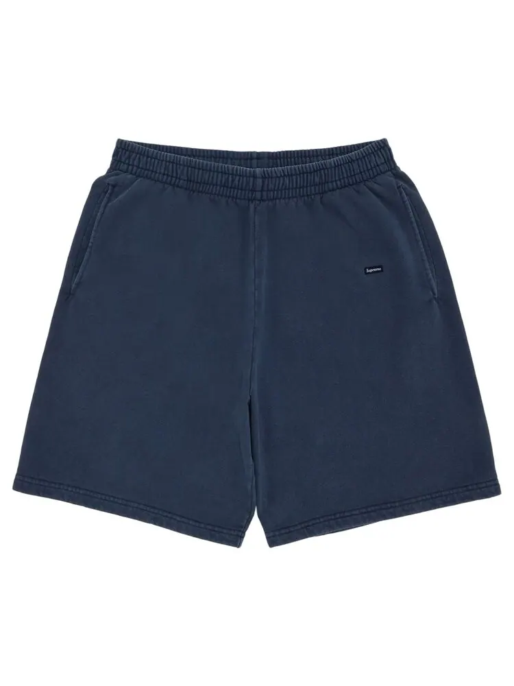 Шорты Supreme Overdyed Small Box Sweatshort — изображение 1 из 3, синий