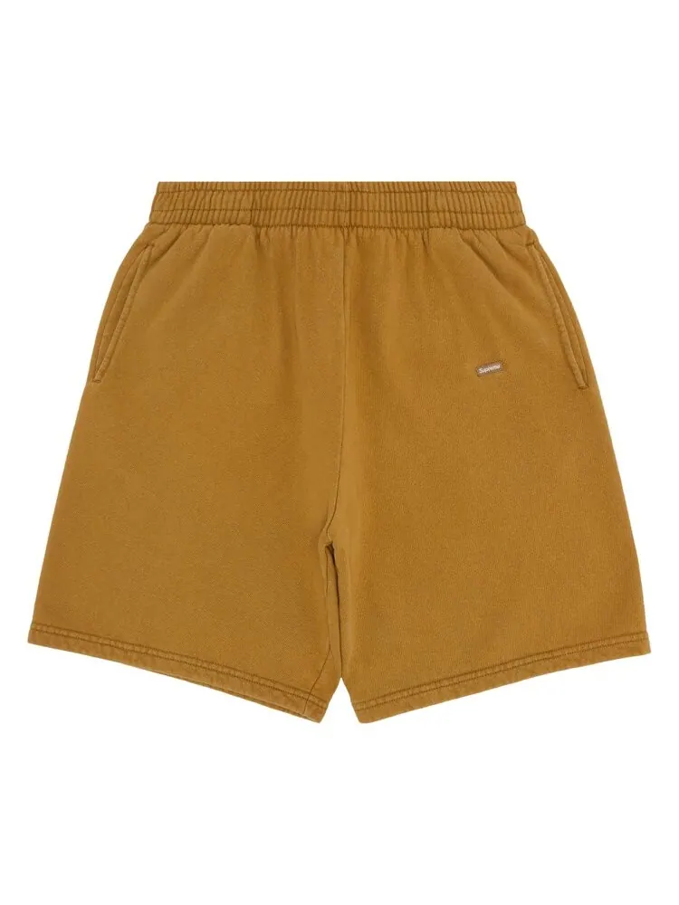 Шорты Supreme Overdyed Small Box Sweatshort — изображение 1 из 3, бежевый