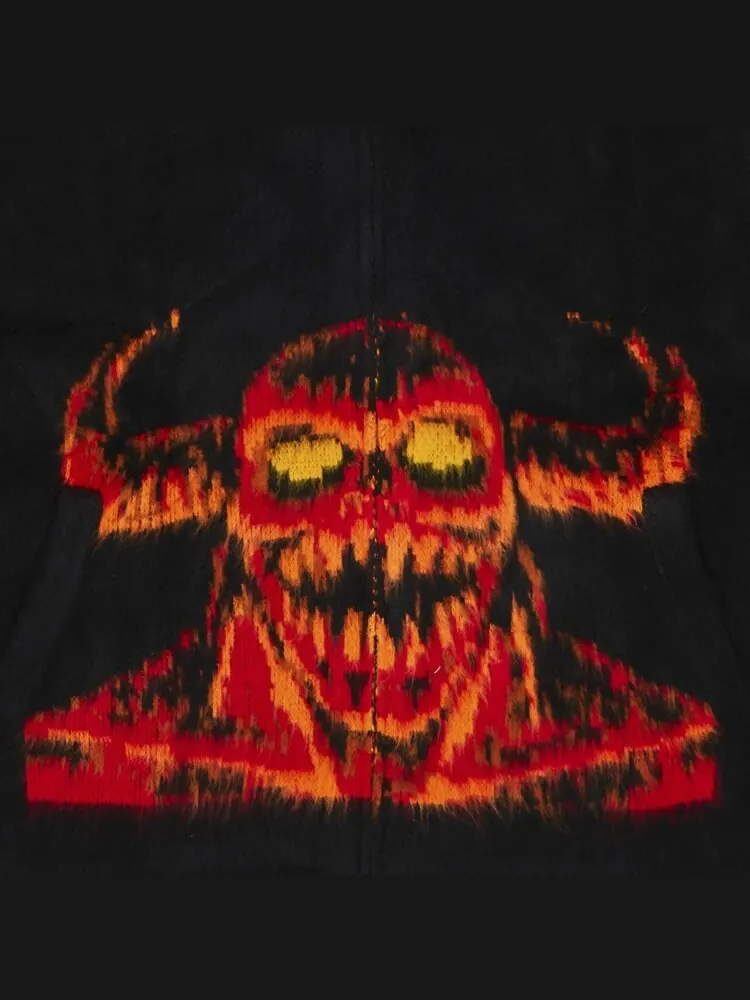 Толстовка Supreme x Toy Machine Zip Up Hooded 'Black' — изображение 3 из 3, черный